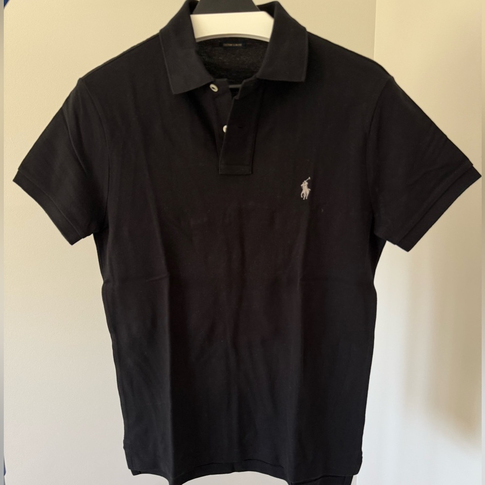 Polo by Ralph Lauren Men’s Black Short-Sleeve Polo Shirt